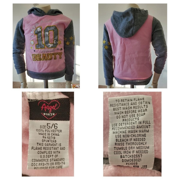 9 Shirts Tops Sweatshirt Girls Size 5 T Toddler - Picture 4 of 11